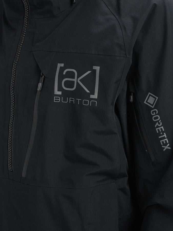 Burton [ak] GORE-TEX Velocity Anorak Snowboard Jacket 2024 | TRUE BLACK (001)
