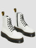 Dr. Martens Jadon Smooth Polished Smooth White Boots