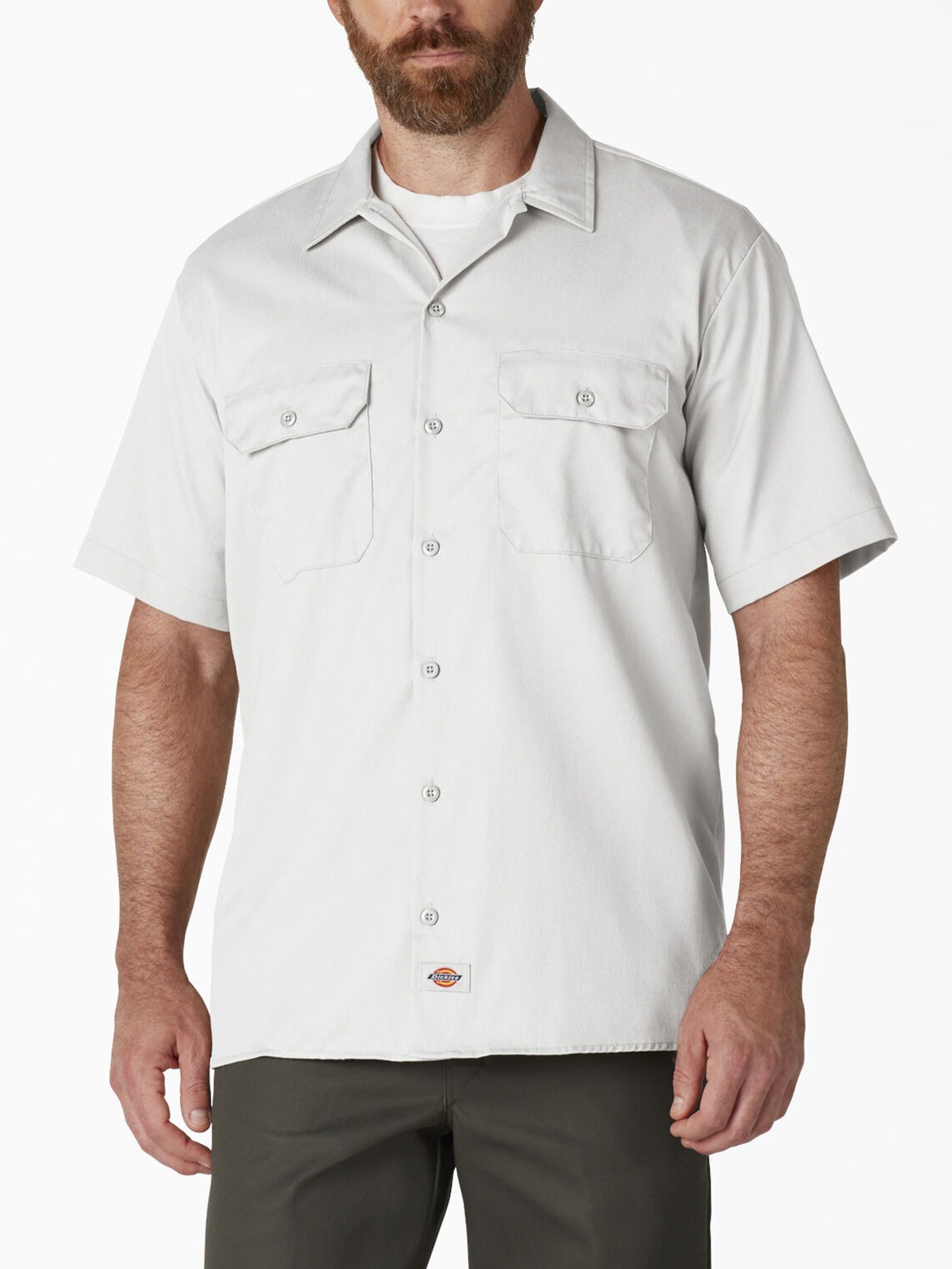 Dickies Twill Work Short Sleeve Buttondown Shirt