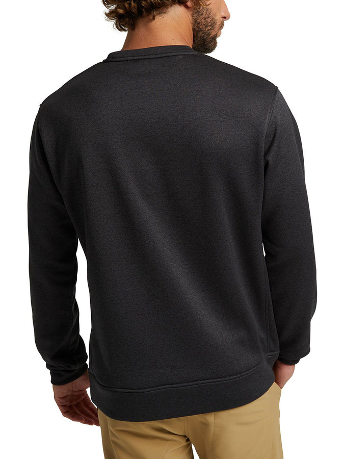 Burton Oak Crewneck Sweatshirt | TRUE BLACK HEATHER (001)