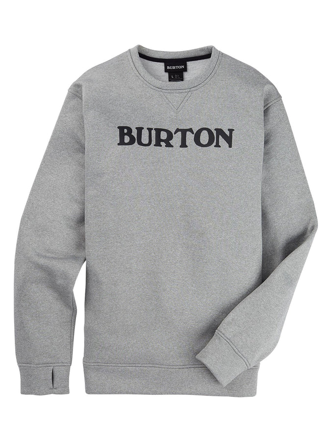 Burton Oak Crewneck Sweatshirt | GREY HEATHER (020)