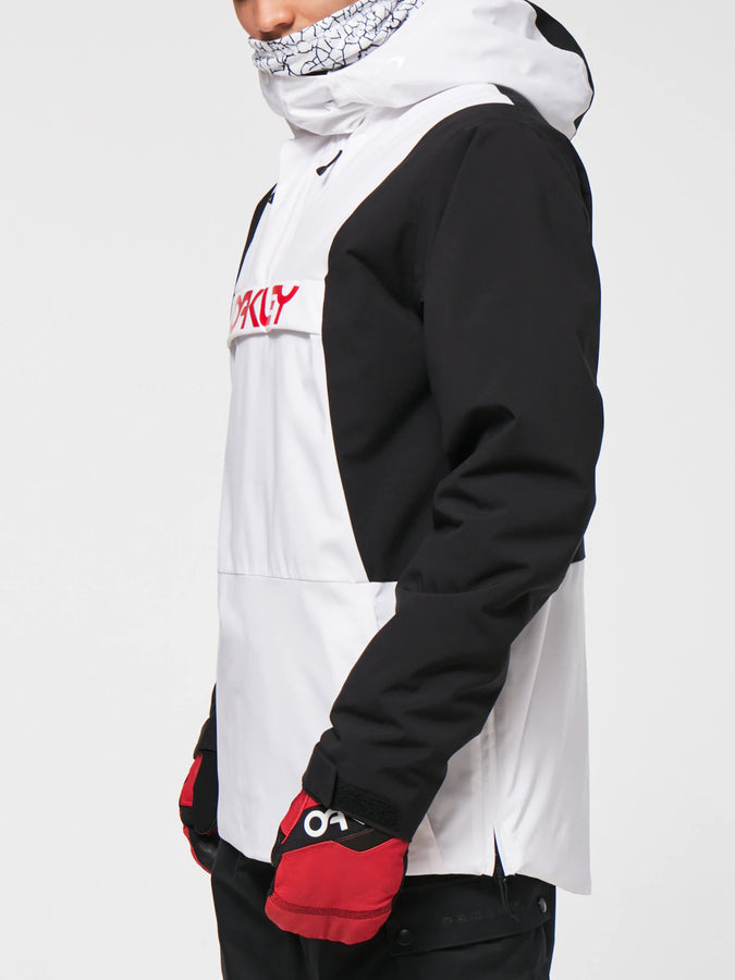 Oakley TNP Insulated Anorak Snowboard Jacket | BLACK/WHITE (022)