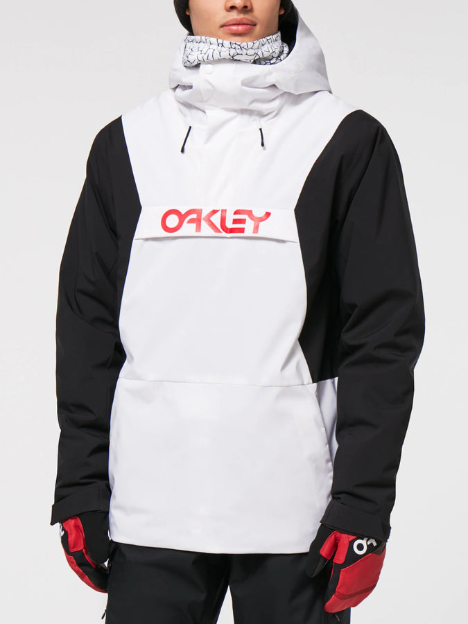 Oakley TNP Insulated Anorak Snowboard Jacket | BLACK/WHITE (022)