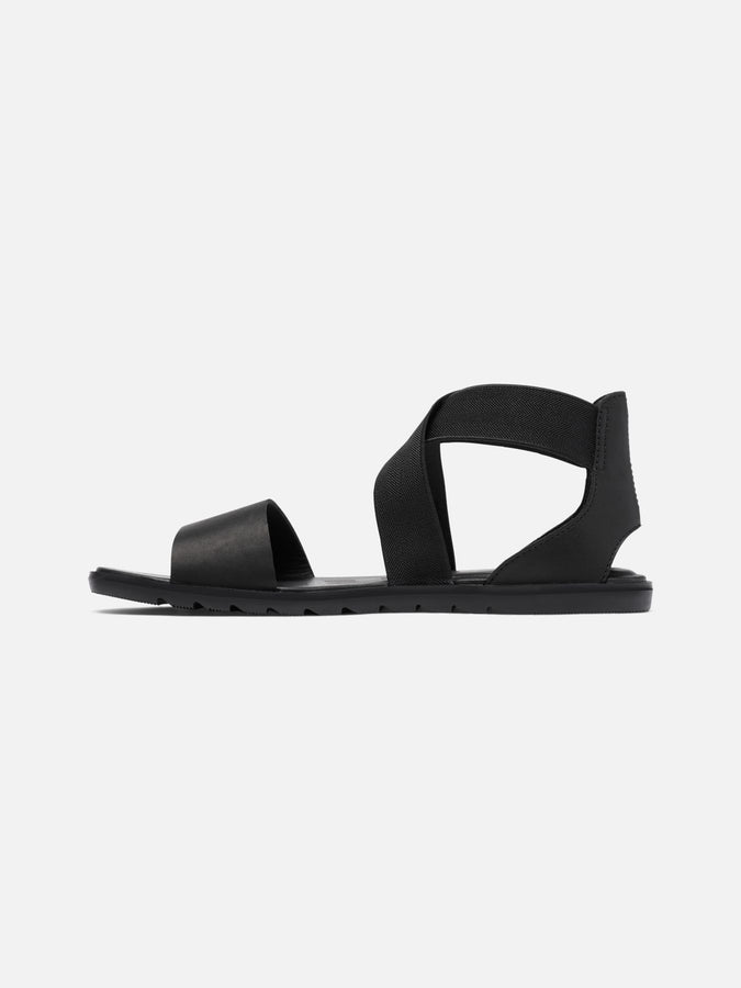 Sorel Ella II Black Sandals | BLACK (010)