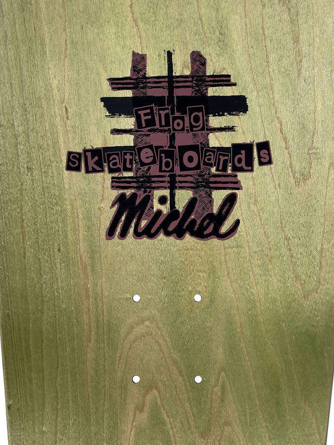 Frog Nick Michel Little Red 9.1 Old School Skateboard Deck | ASSORTED