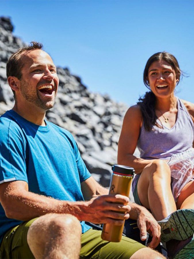 Hydroflask Lightweight Wide Mouth Trail Series 24 Oz Bottle | OBSIDIAN