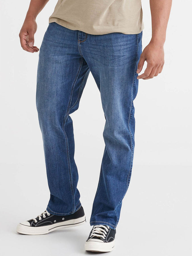 Duer Performance Denim Athletic Straight Jeans | GALACTIC
