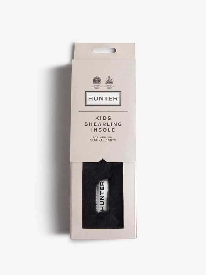 Hunter Luxury Shearling Insoles | BLACK