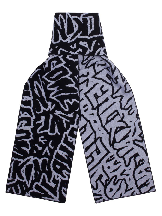 Fucking Awesome Sticker Stamp Scarf | BLACK