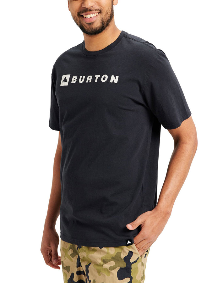 Burton Horizontal Mountain T-Shirt | TRUE BLACK (001)