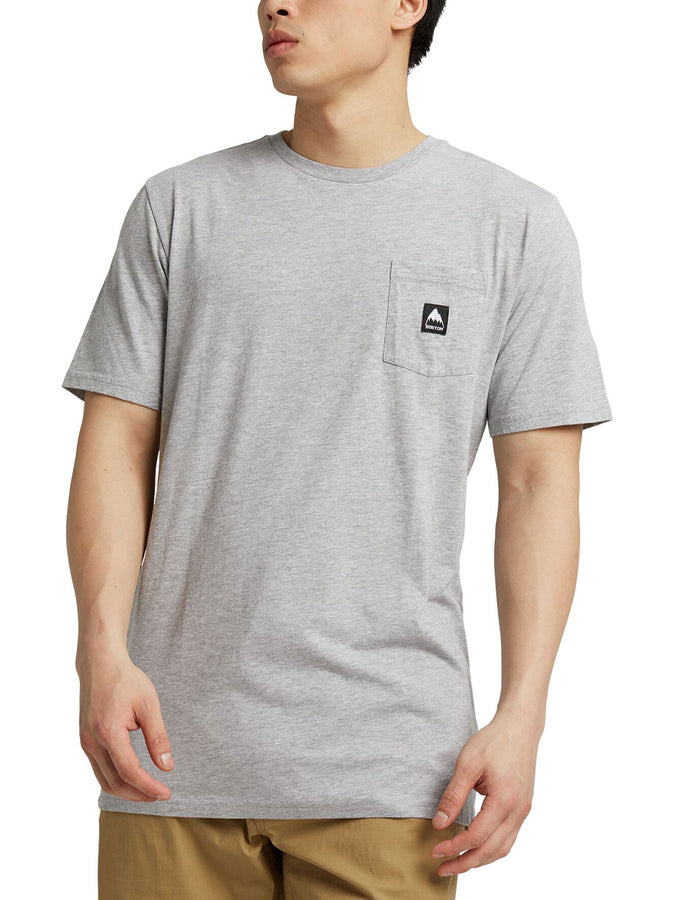 Burton Colfax T-Shirt | GREY HEATHER (020)