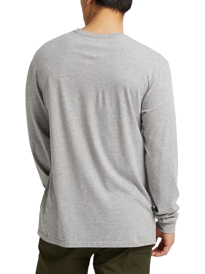 Burton Colfax Long Sleeve T-Shirt | GREY HEATHER (020)