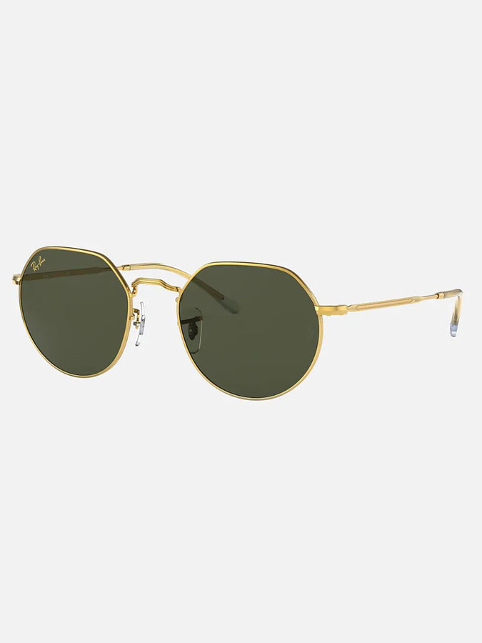 Ray-Ban Jack Sunglasses | GOLD/GREEN CLASSIC