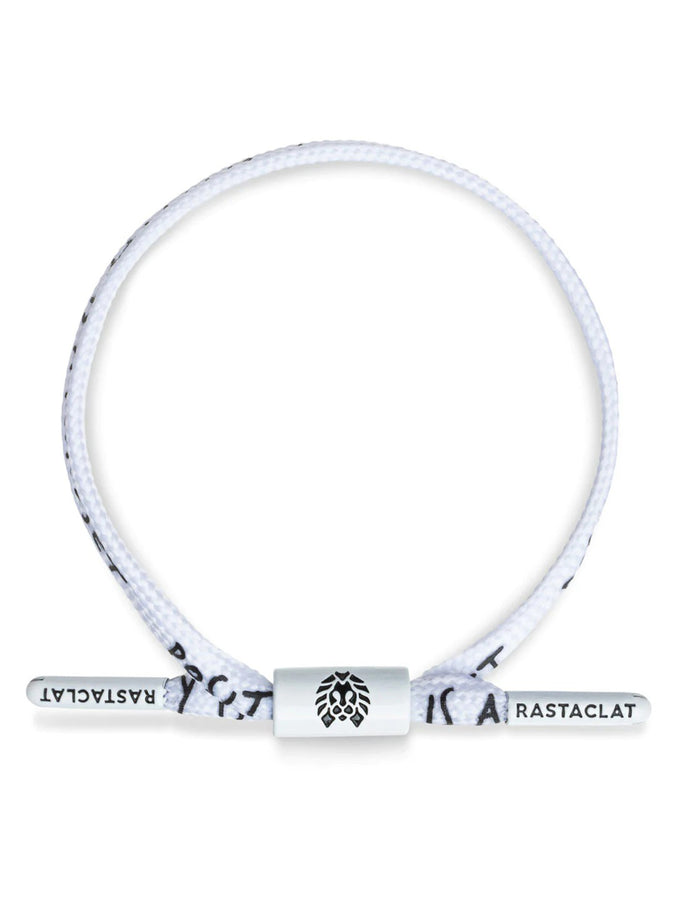 Rastaclat Mindset Single Lace Bracelet | WHITE