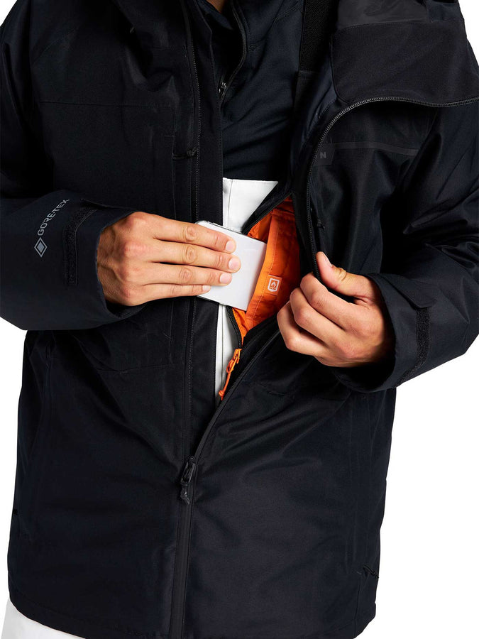 Burton GORE‑TEX 2L Pillowline Snowboard Jacket 2024 | TRUE BLACK (001)