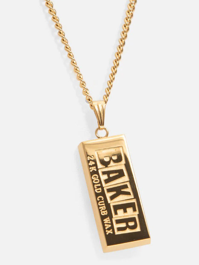 Baker Curb Wax Necklace | GOLD