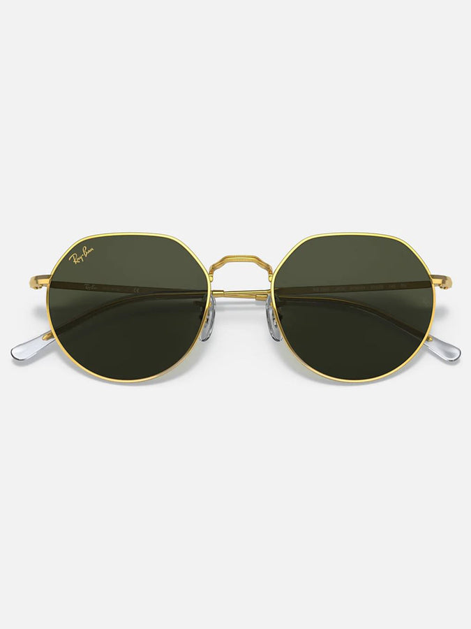 Ray-Ban Jack Sunglasses | GOLD/GREEN CLASSIC