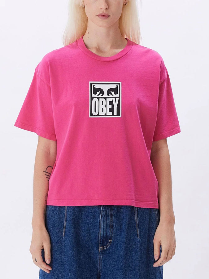 Obey Spring 2023 Eyes 2 T-Shirt | FUCHSIA (FUS)