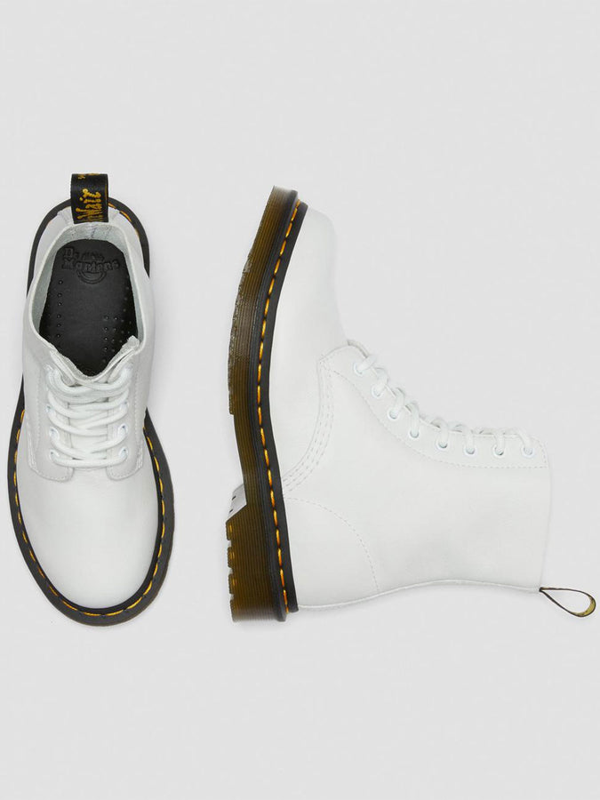 Dr. Martens 1460 Pascal Virginia Leather Boots | OPTICAL WHITE