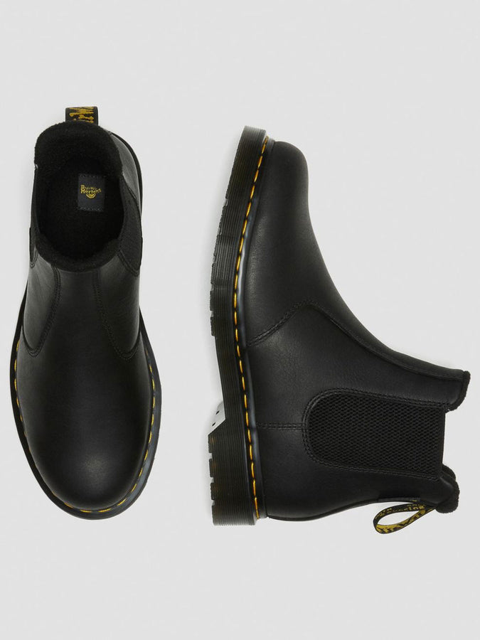 Dr. Martens 2976 Warmwair Black Valor Leather Chelsea Boots | BLACK