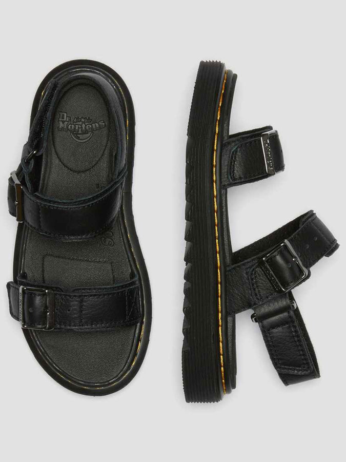 Dr. Martens Kyle Leather Sandals | BLACK STELLAR