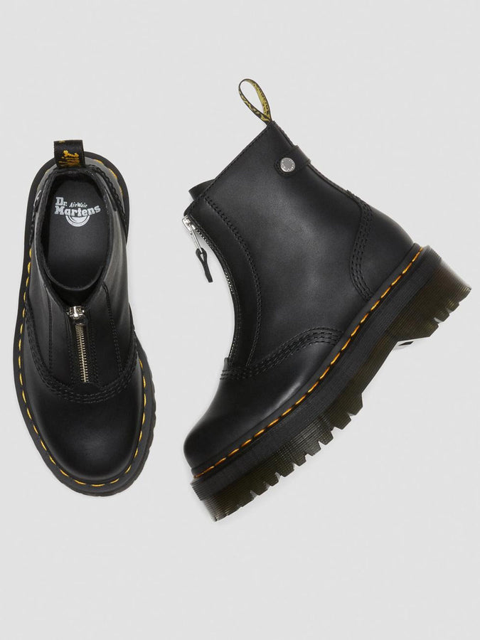 Dr. Martens Fall 2022 Jetta Black Sendal Platform Boots | BLACK