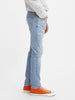 Levis 512 Slim Taper Fit Light Indigo Worn In Jeans