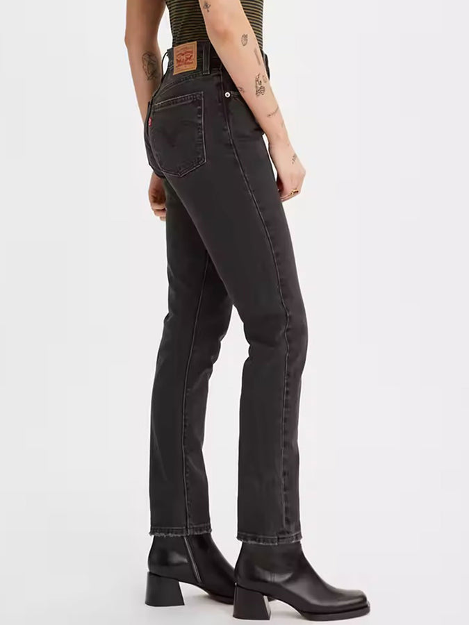 Levi's 501 Black Worn In Skinny Jeans | WORN IN (0227)