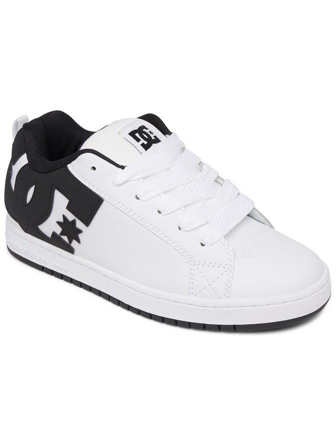DC Court Graffik White/Black/Black Shoes | WHITE/BLACK/BLACK (WLK)