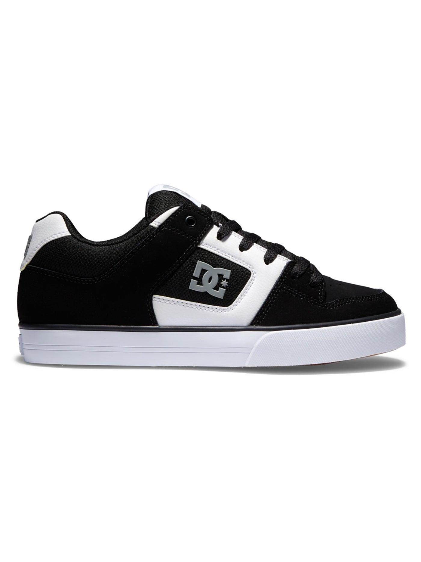 DC Pure Black/White/Gum Shoes