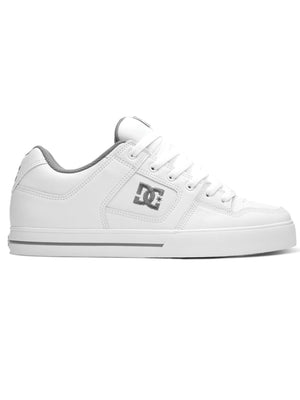 DC Pure White/Battleship/White Shoes