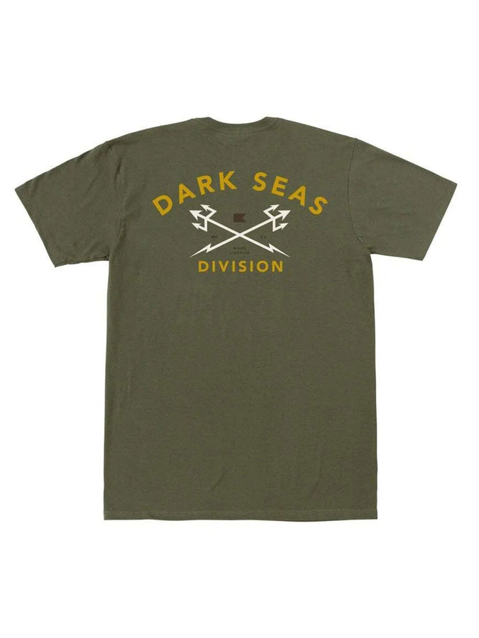 Dark Seas Headmaster T-Shirt | MILITARY GREEN (MILG)