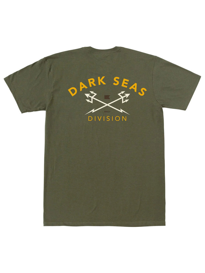 Dark Seas Headmaster T-Shirt | MILITARY GREEN (MILG)