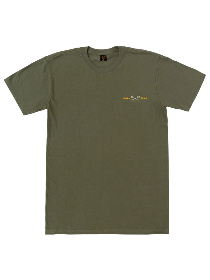 Dark Seas Headmaster T-Shirt | MILITARY GREEN (MILG)