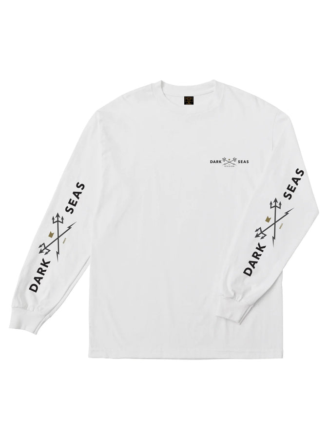 Dark Seas Headmaster Long Sleeve T-Shirt | WHITE (WHT)