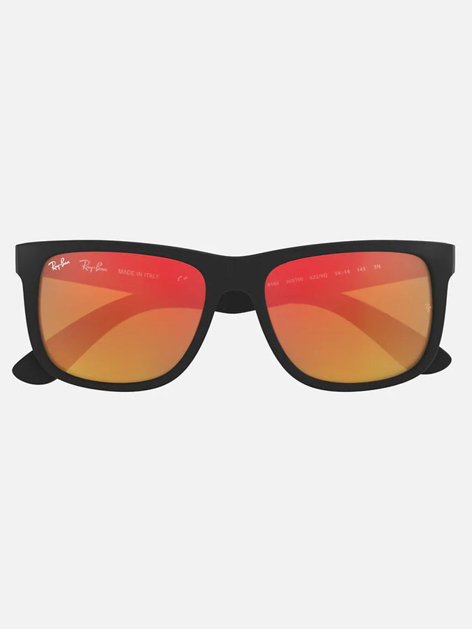 Ray-Ban Justin Color Mix Sunglasses | BLACK/RED MIRROR