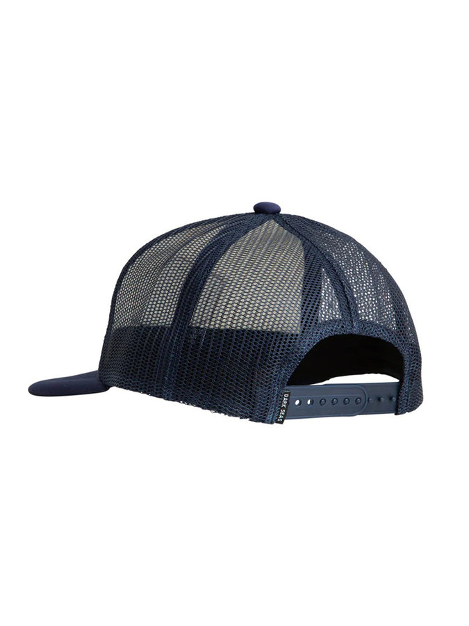Dark Seas Miramar Trucker Hat | WHITE/NAVY (WHNV)