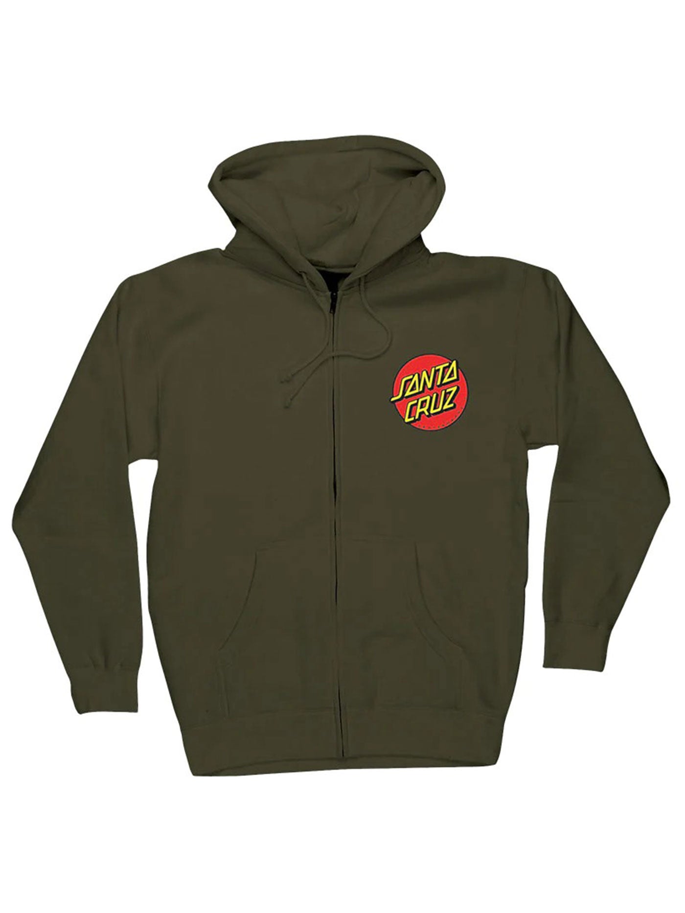 Santa Cruz Classic Dot Zip Hoodie