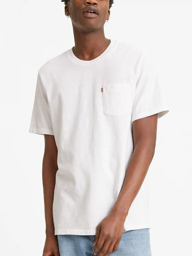 Levis Relaxed Fit Pocket T-Shirt | WHITE (0026)