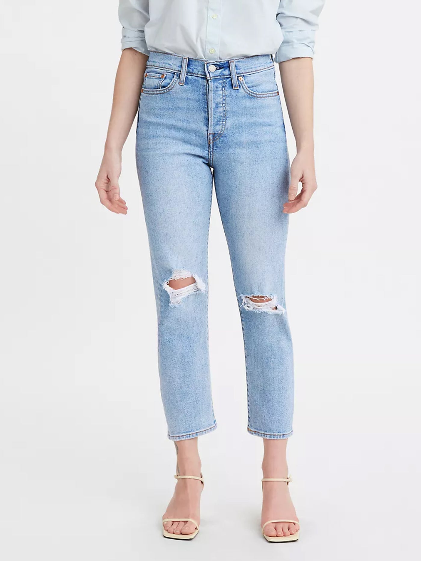 Levi's Spring 2022 Wedgie High Rise Straight Fit Jeans