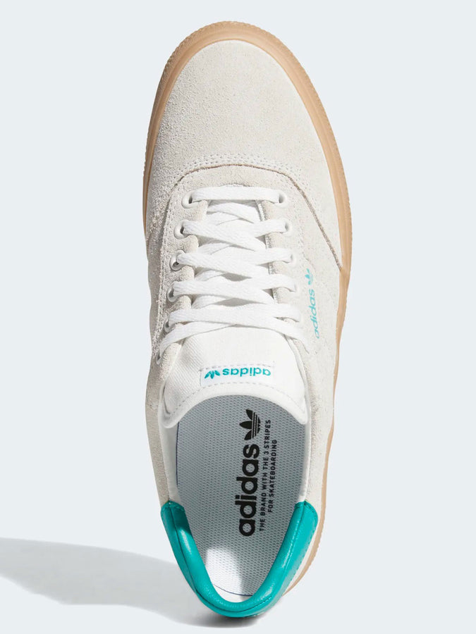 Adidas 3MC Chalk White/Glory Green/Gum Shoes | CHALK WHITE/GLORY GRN/GUM