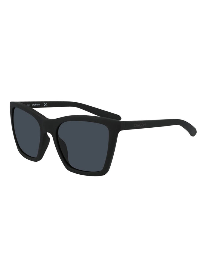 Dragon Mak Matte Black Sunglasses | MATTE BLACK/SMOKE
