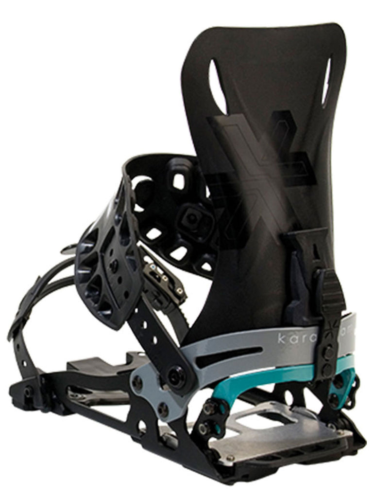 Fixations De Snowboard Karakoram Continuum 2.0 - Taille S (petite) - Noir - Neuf Avec Légères Rayures