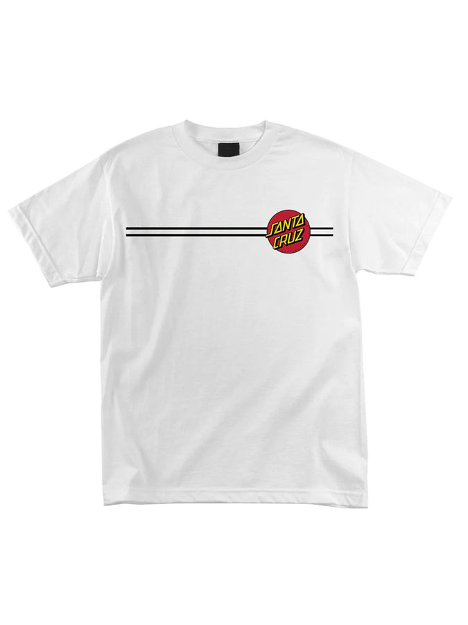 Santa Cruz Classic Dot T-Shirt | WHITE