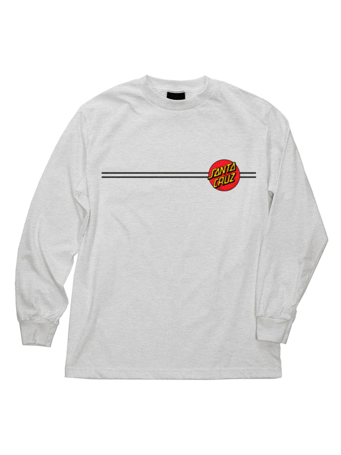 Santa Cruz Classic Dot Long Sleeve T-Shirt | ASH