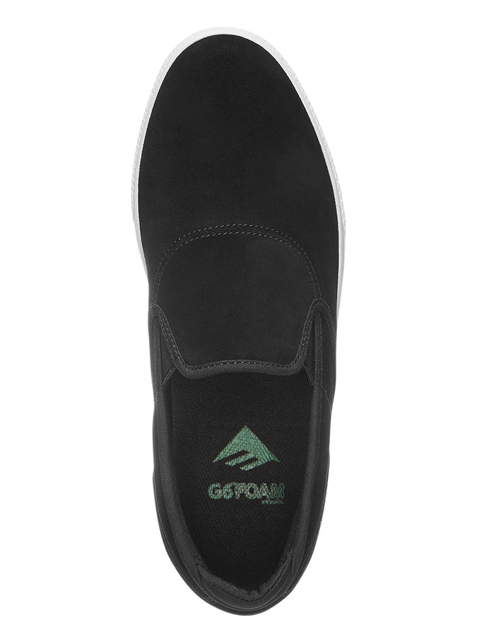 Emerica Wino G6 Slip-Cup Low-Top Black Shoes | BLACK (001)