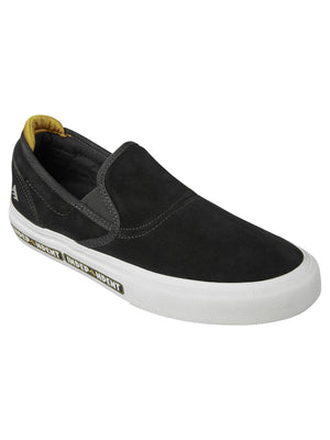 Emerica Spring 2023 x Independent Wino G6 Slip-On Black Shoes