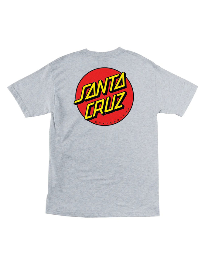Santa Cruz Classic Dot T-Shirt | ATHLETIC HEATHER