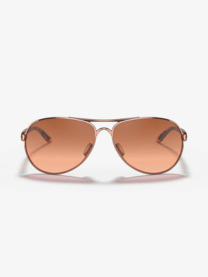 Oakley Feedback Rose Gold Brown Gradient Sunglasses