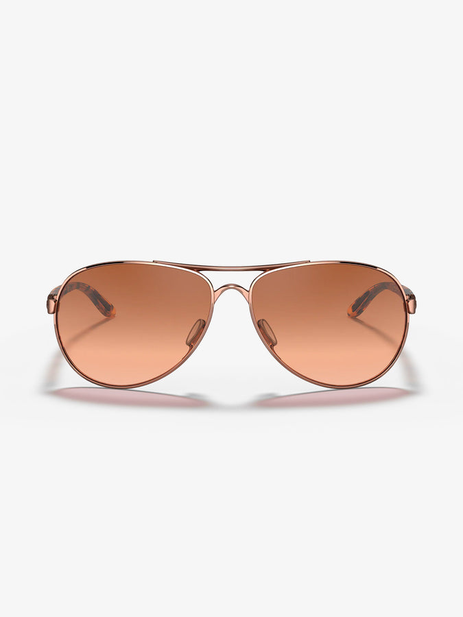 Oakley Feedback Rose Gold Brown Gradient Sunglasses | ROSE GLD/VR50 BRN GRAD